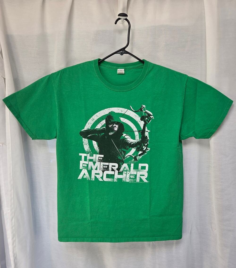 The Emerald Archer DC The Green Arrow T-Shirt Size Large